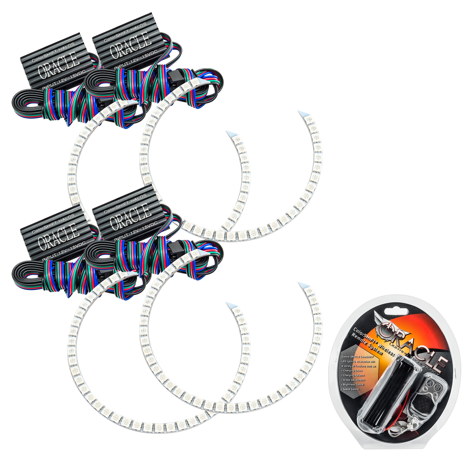 1341-330 - Honda Accord Coupe/Sedan 2003-2007 ORACLE ColorSHIFT Halo Kit